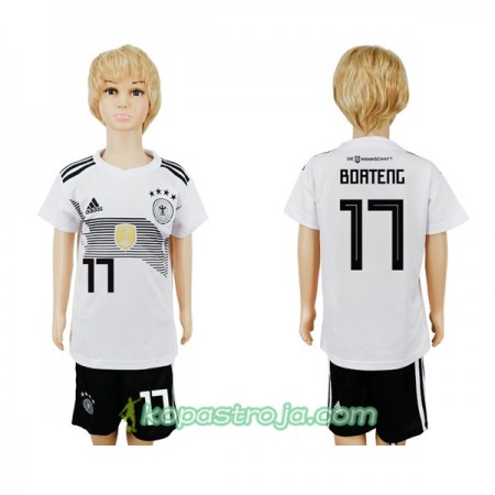 Billiga Fotbollströjor Tyskland Boateng 17 Barn WM 2018 Hemma tröja